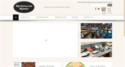 Desktop Screenshot of metropolitanmarket.com